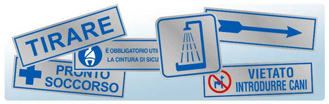 Adesivi Segnaletici: Chiarezza e Funzionalità a portata di mano