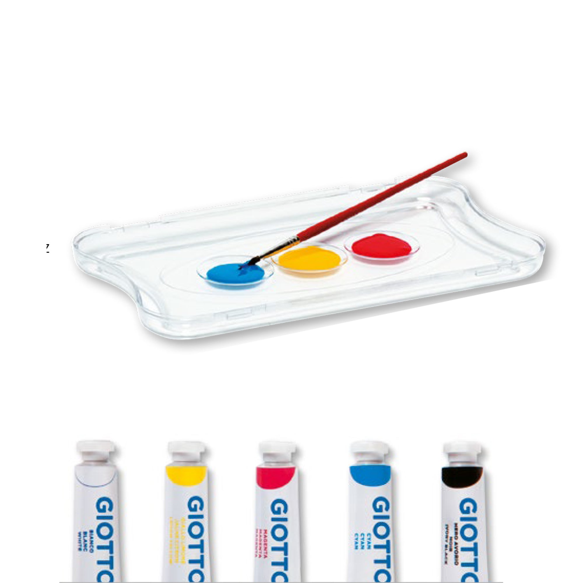 Tubi tempere - 21ml - colori assortiti - Giotto - conf. 5 pezzi - image 2