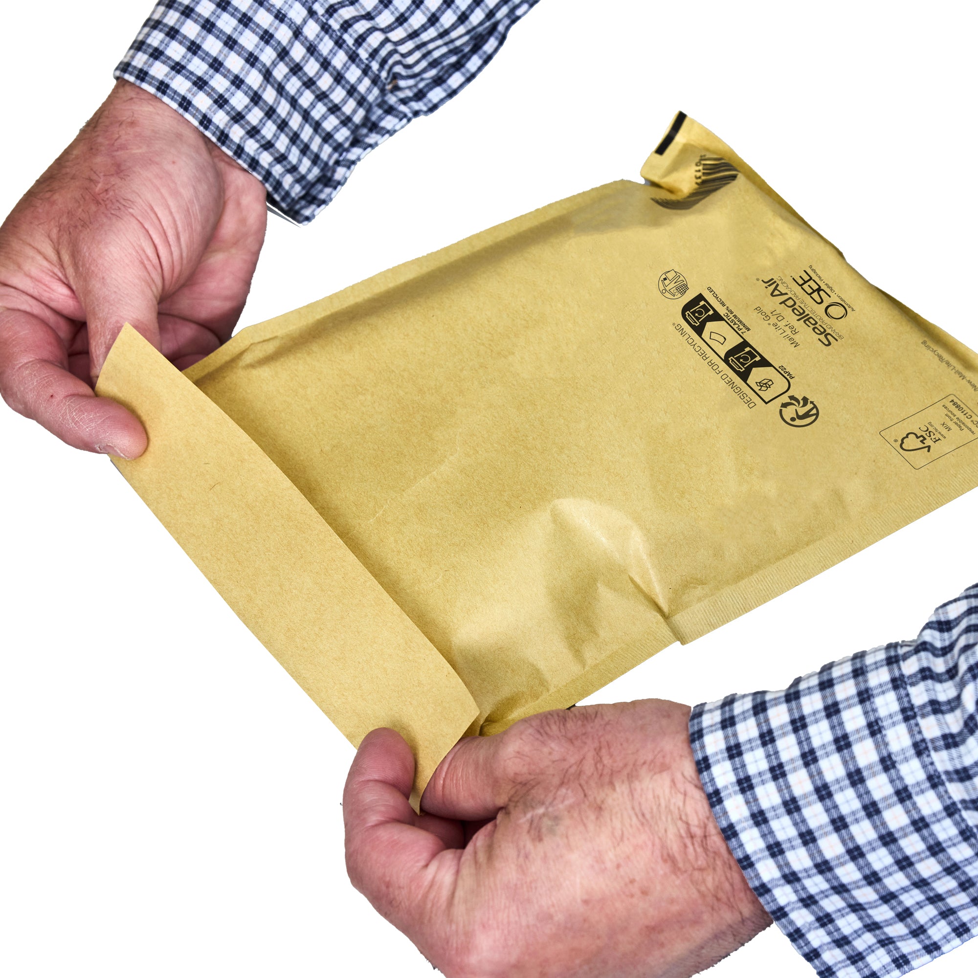 Busta imbottita Mail Lite Gold - K (35x47 cm) - avana - Sealed Air - conf. 10 pezzi - image 2