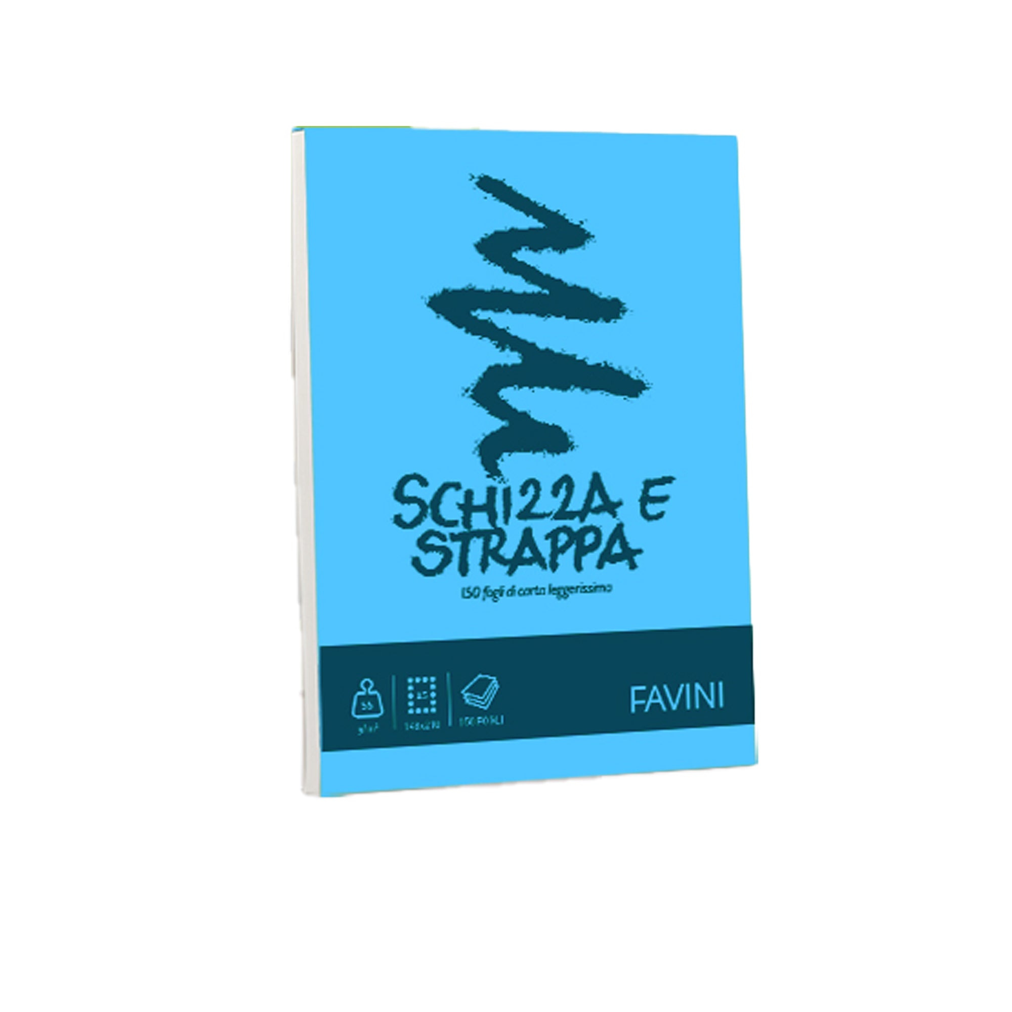 Blocco Schizza & Strappa - A6 - 105 x 148mm - 50gr - 150 fogli - Favini - image 2