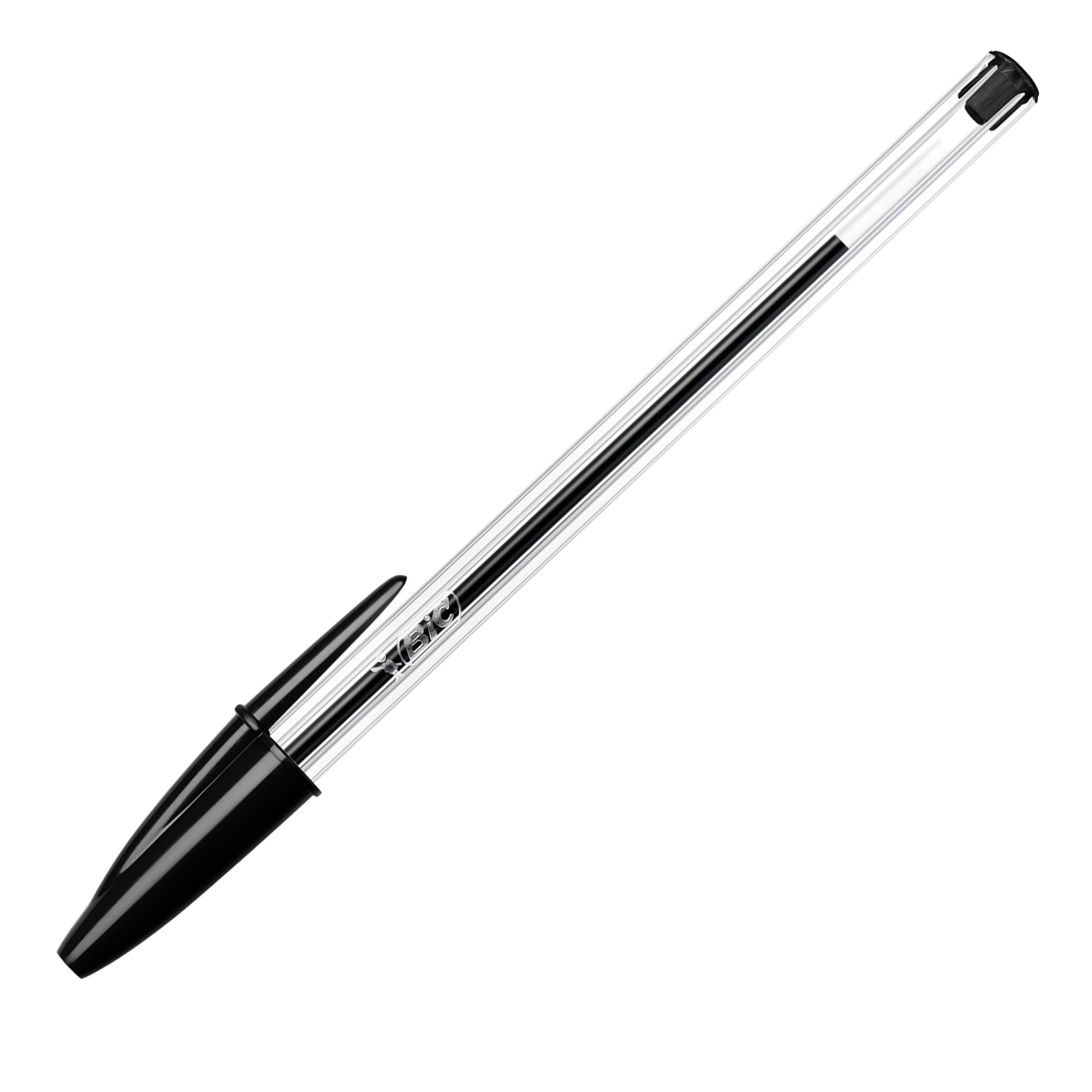 Penna a sfera Cristal - punta media 1,0 mm - nero - Bic - conf. 50 pezzi - image 1