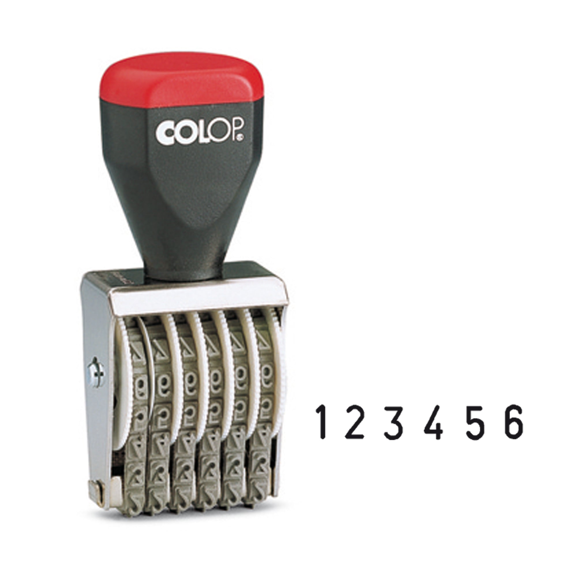 Timbro 04006 Numeratore - 6 colonne 4 mm - Colop - image 1