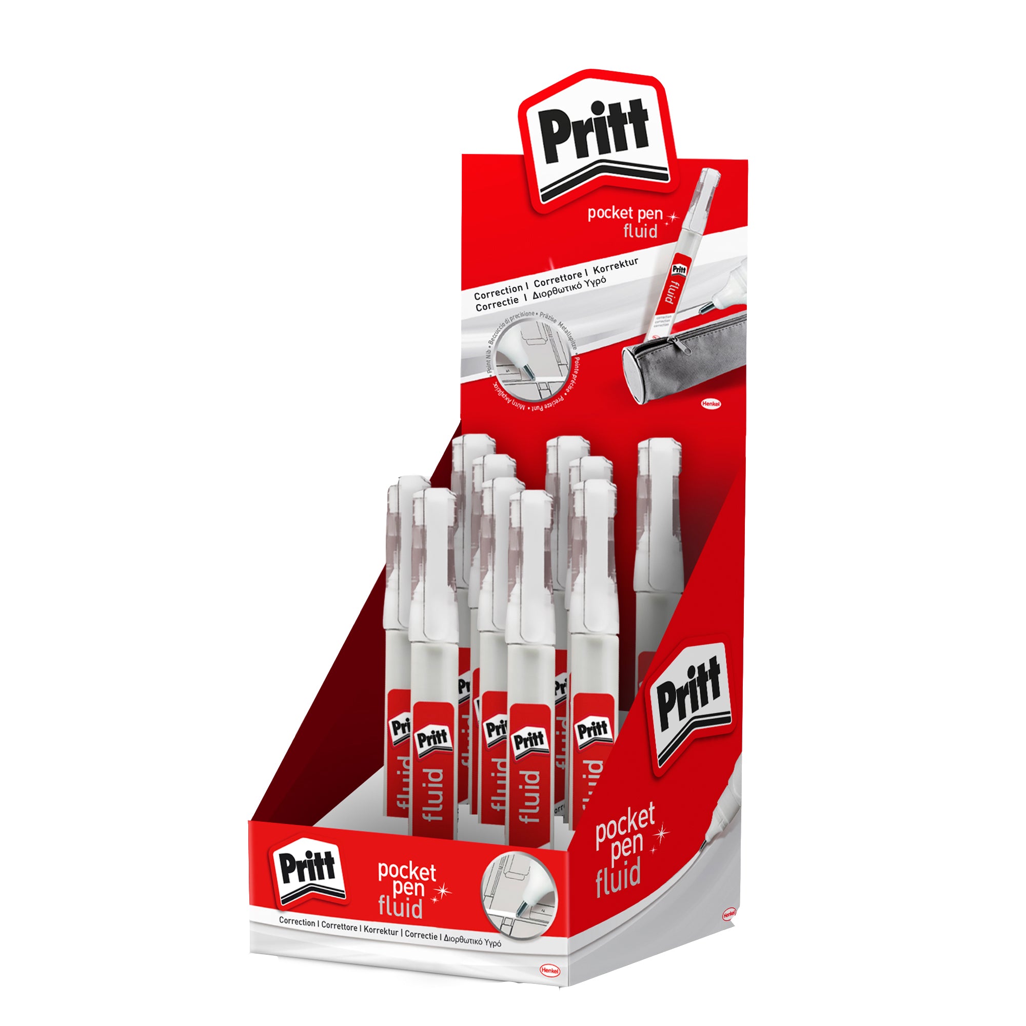 Correttore Pocket Pen - 8 ml - punta metallica - Pritt - image 2
