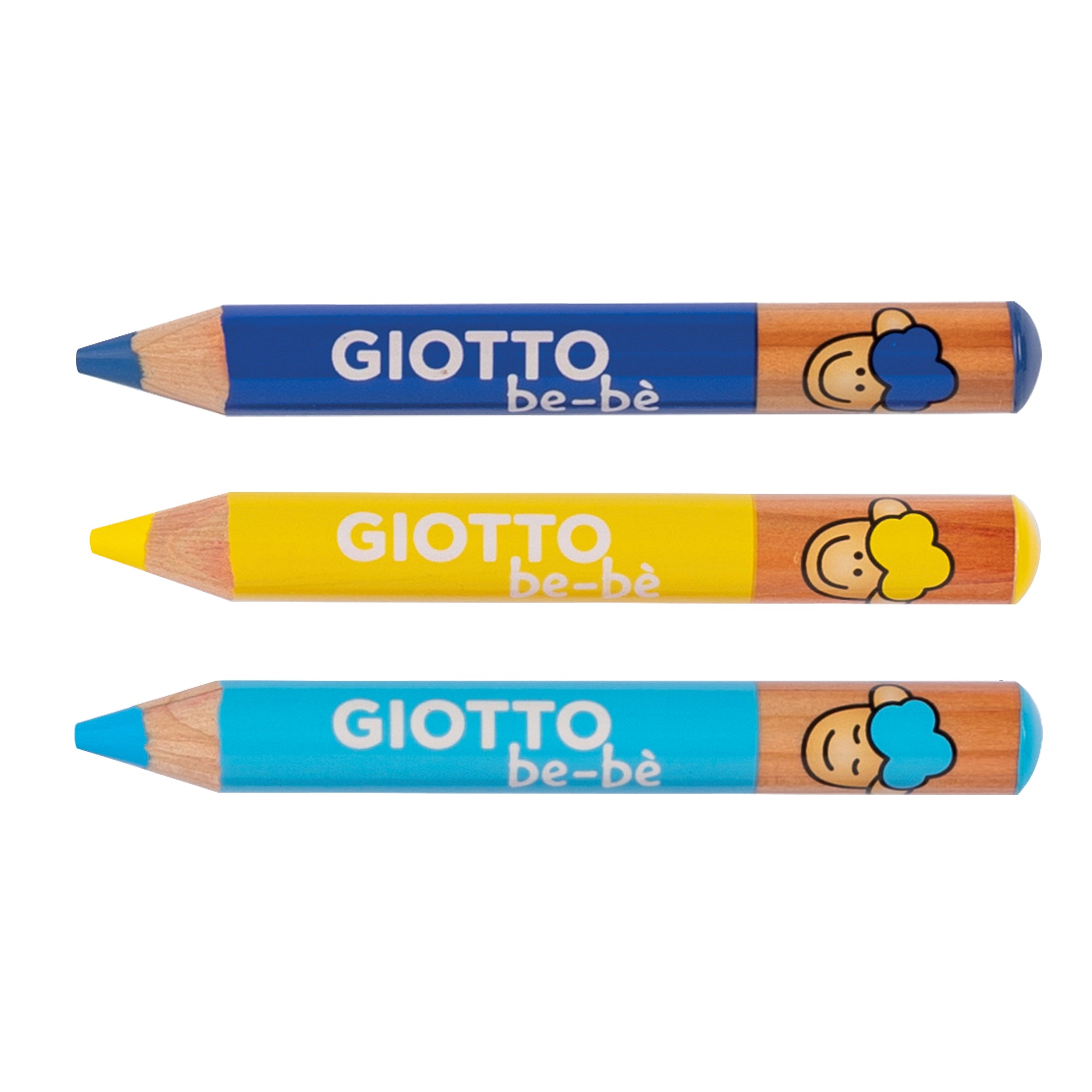 Supermatitoni - diametro mina 7 mm - con temperino - colori assortiti - Giotto - astuccio 12 pezzi - image 2