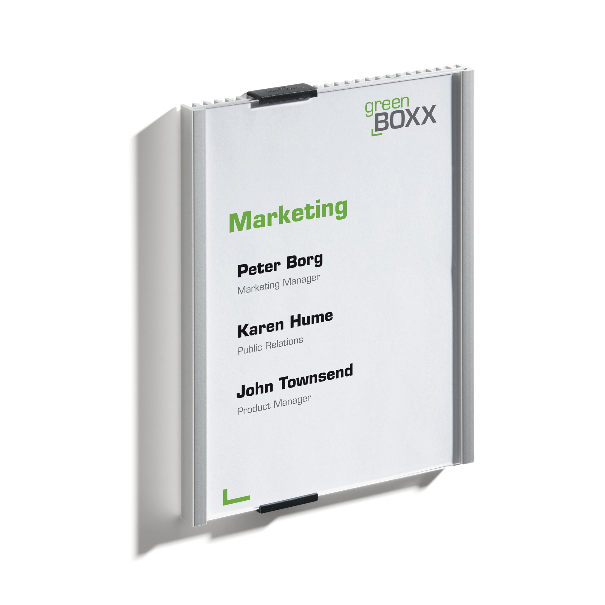 Targa per porte/pareti Info Sign - 14,9 x 21,1 cm - Durable - image 1