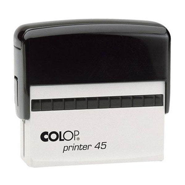 Timbro Printer 45 - 25x82 mm - allungato - autoinchiostrante - Colop - image 1