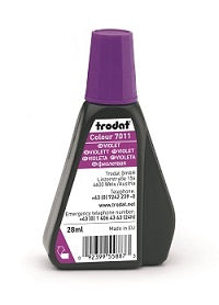 Inchiostro per timbri in gomma - Trodat 7011 viola