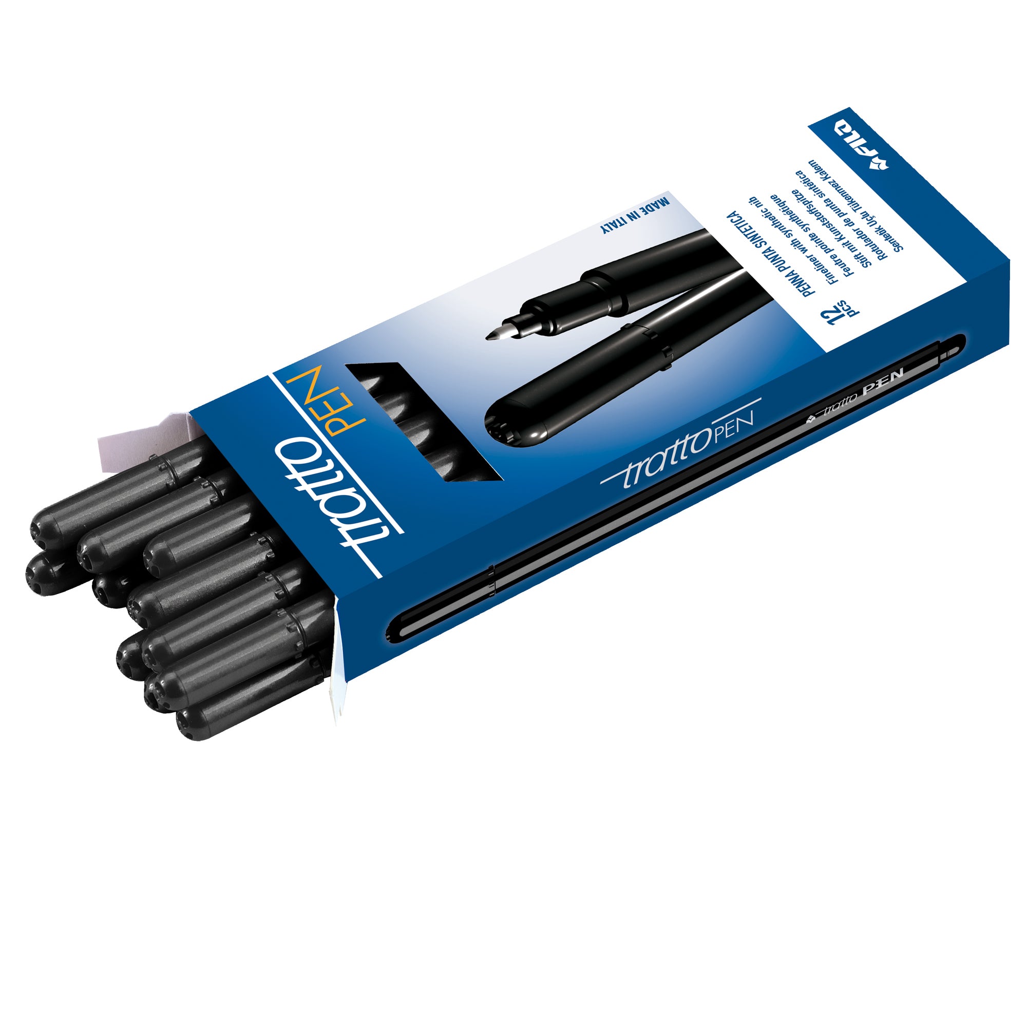 Pennarello fineliner Tratto Pen - tratto 0,5mm - nero - Tratto - image 2