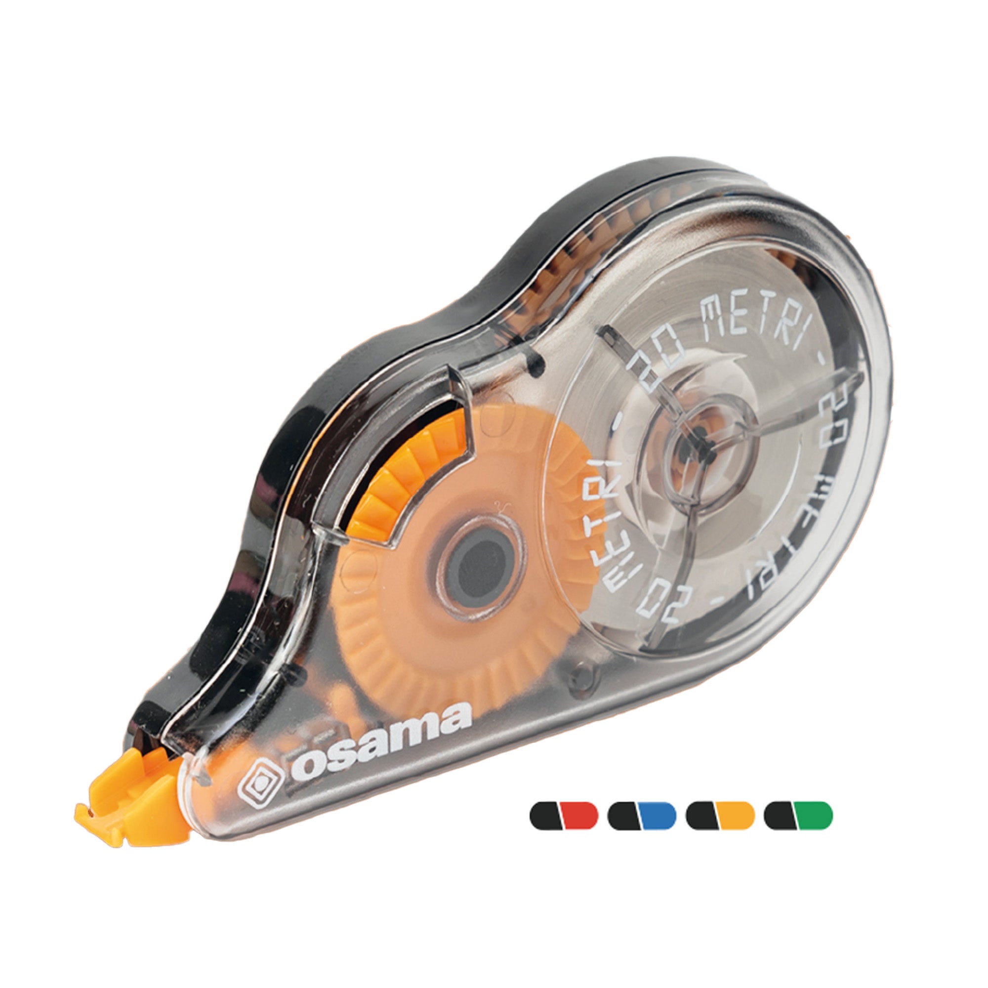 Correttore a nastro 20 Metri - 5 mm x 20 m - involucro colori assortiti - Osama - image 1