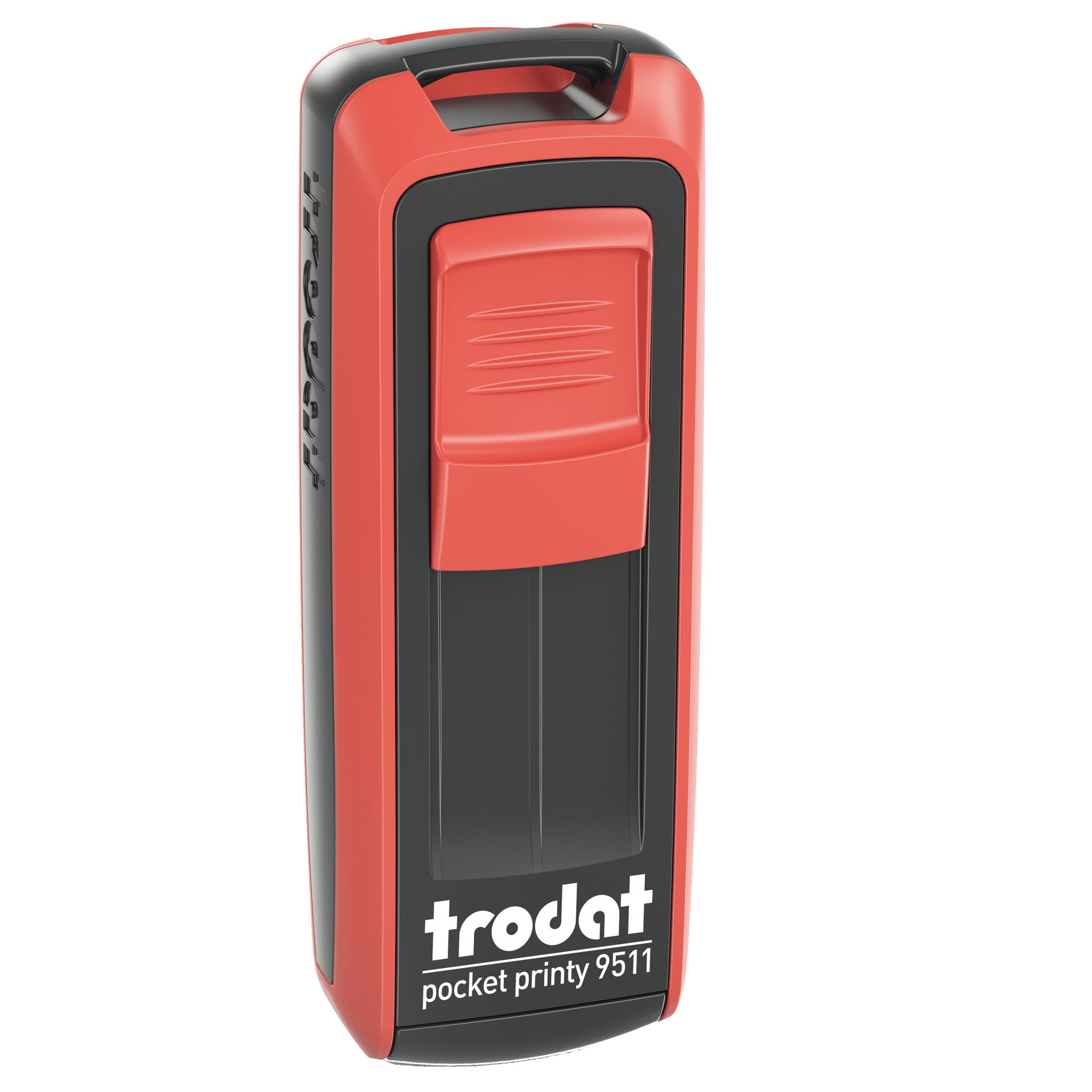 Timbro tascabile Pocket Printy 9511 - personalizzabile - 38 x 14 mm - 4 righe - autoinchiostrante - Trodat - image 1