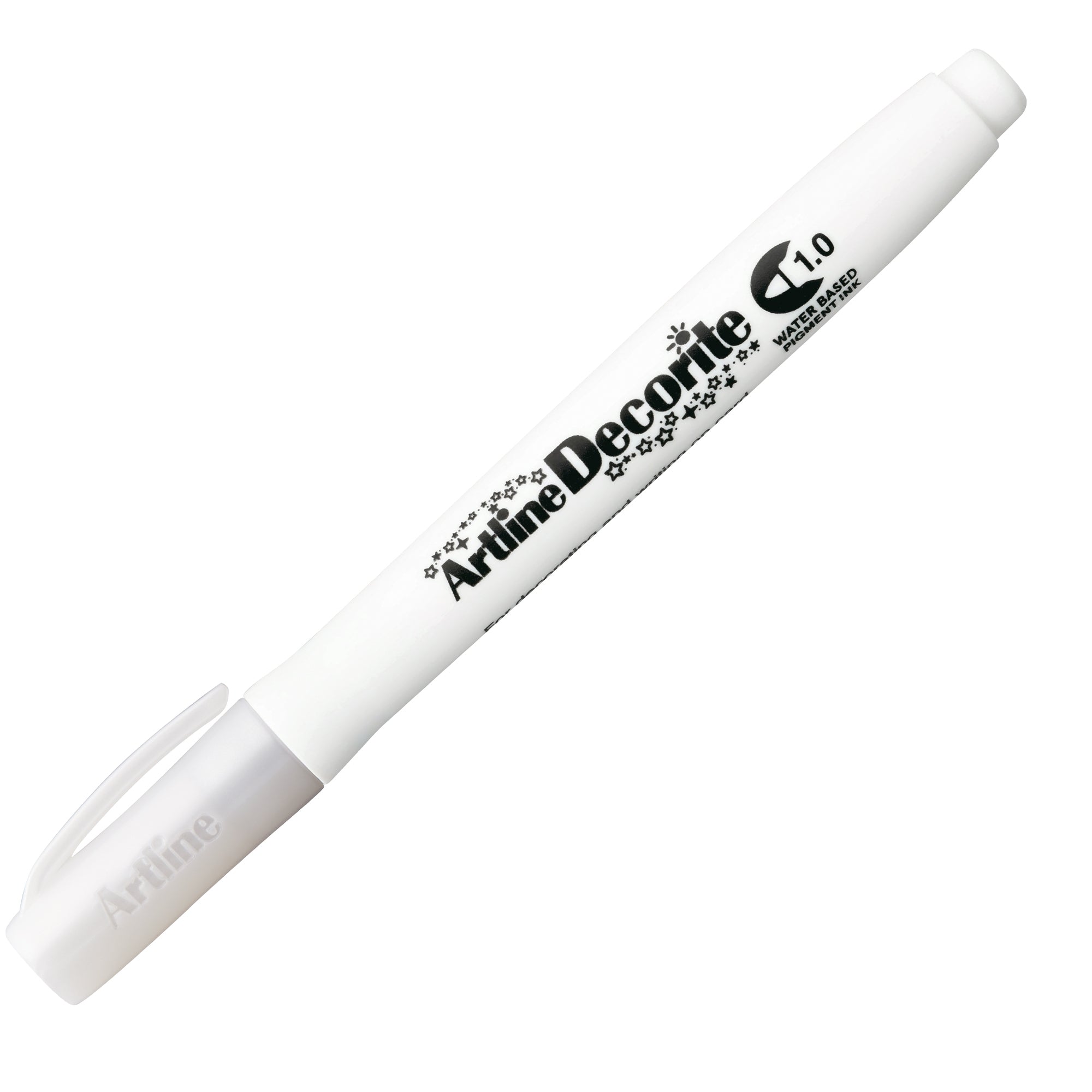 Marcatore Decorite - punta tonda - 1.0 mm - bianco - Artline - image 2