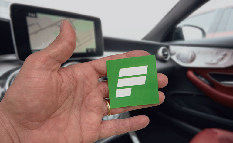 Adesivo "APCOA" (per interno vetro)