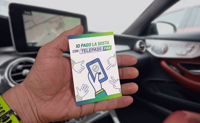 Adesivo "Telepass Pay" (Modello B)
