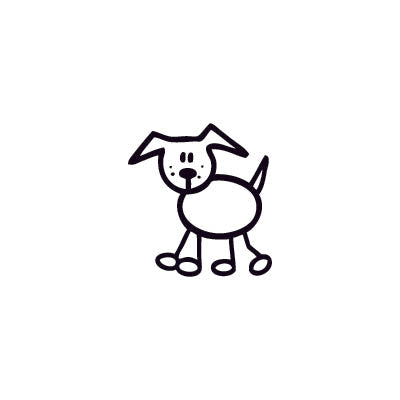 Cane 3 - Adesivi Famiglia