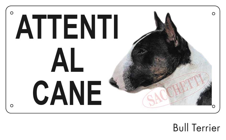 Attenti al cane Bull Terrier