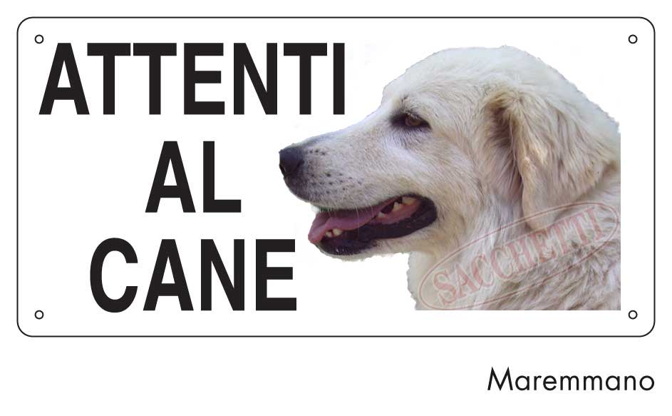Attenti al cane Maremmano