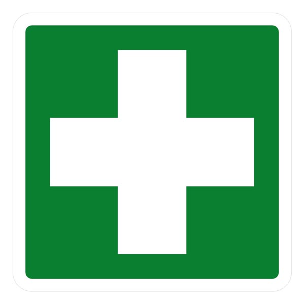 Adesivo per cassetta pronto soccorso