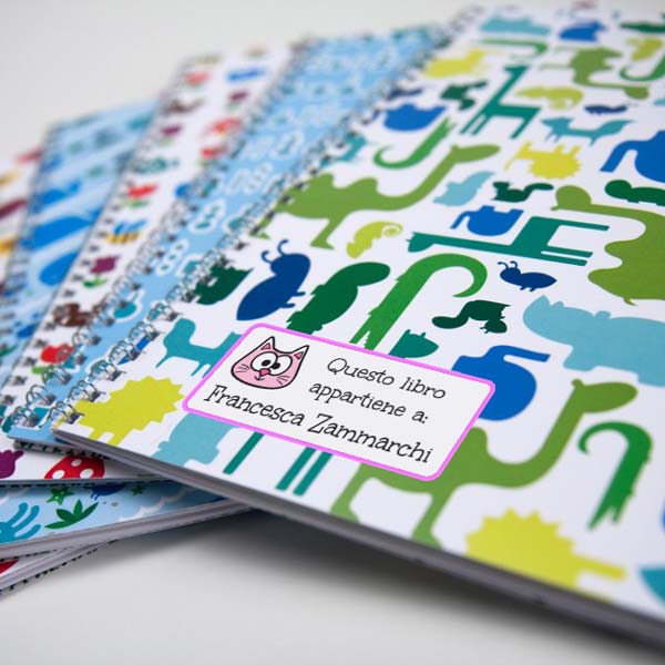 Etichette adesive - Misura grande