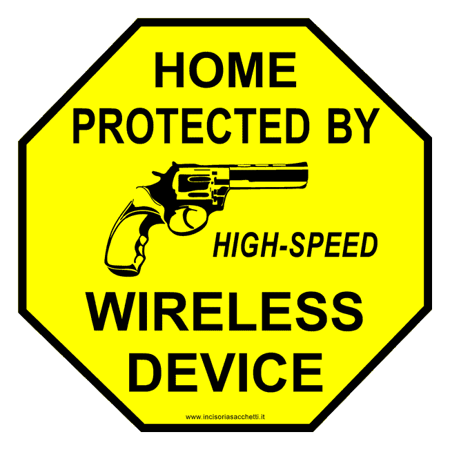 Home Protected by High Speed Wireless Device
