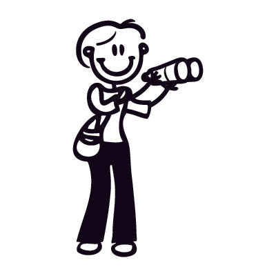 Mamma esploratrice - Adesivi Famiglia