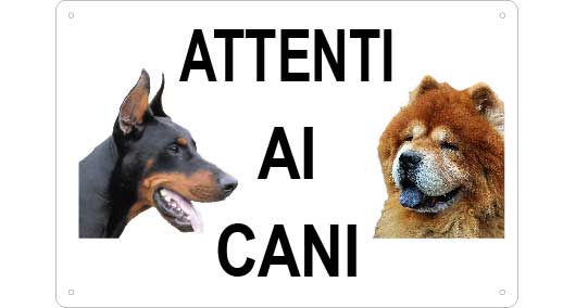 Attenti ai cani