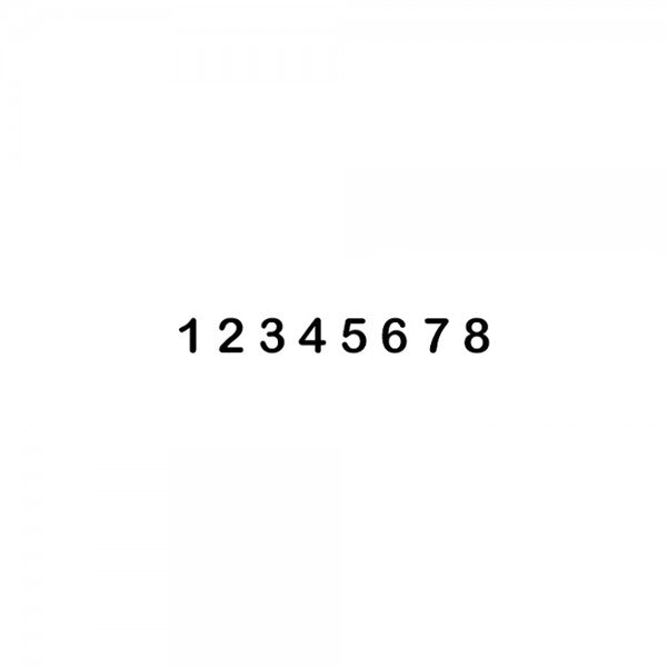 Numeratore 8 colonne, 5 mm - Trodat Classic 1558