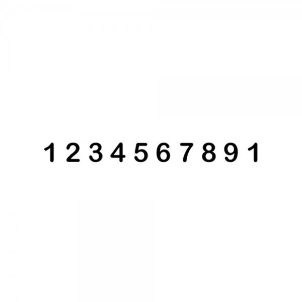 Numeratore 10 colonne, 9 mm - Trodat Classic 15910