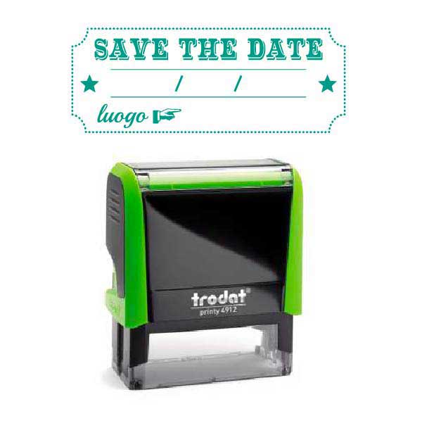 Timbro "Save the date"