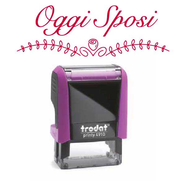 Timbro "Oggi Sposi"