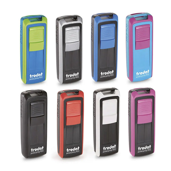 Timbro tascabile Trodat Pocket Printy 9512 - 47x18 mm