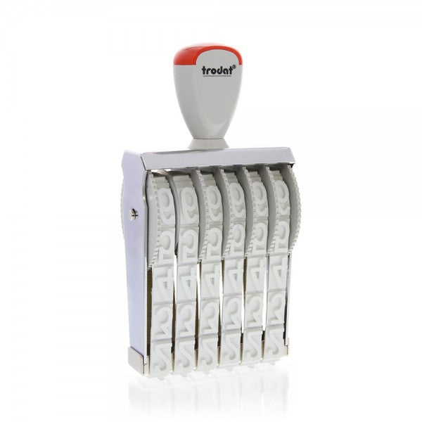 Numeratore 6 colonne, 18 mm - Trodat Classic 15186