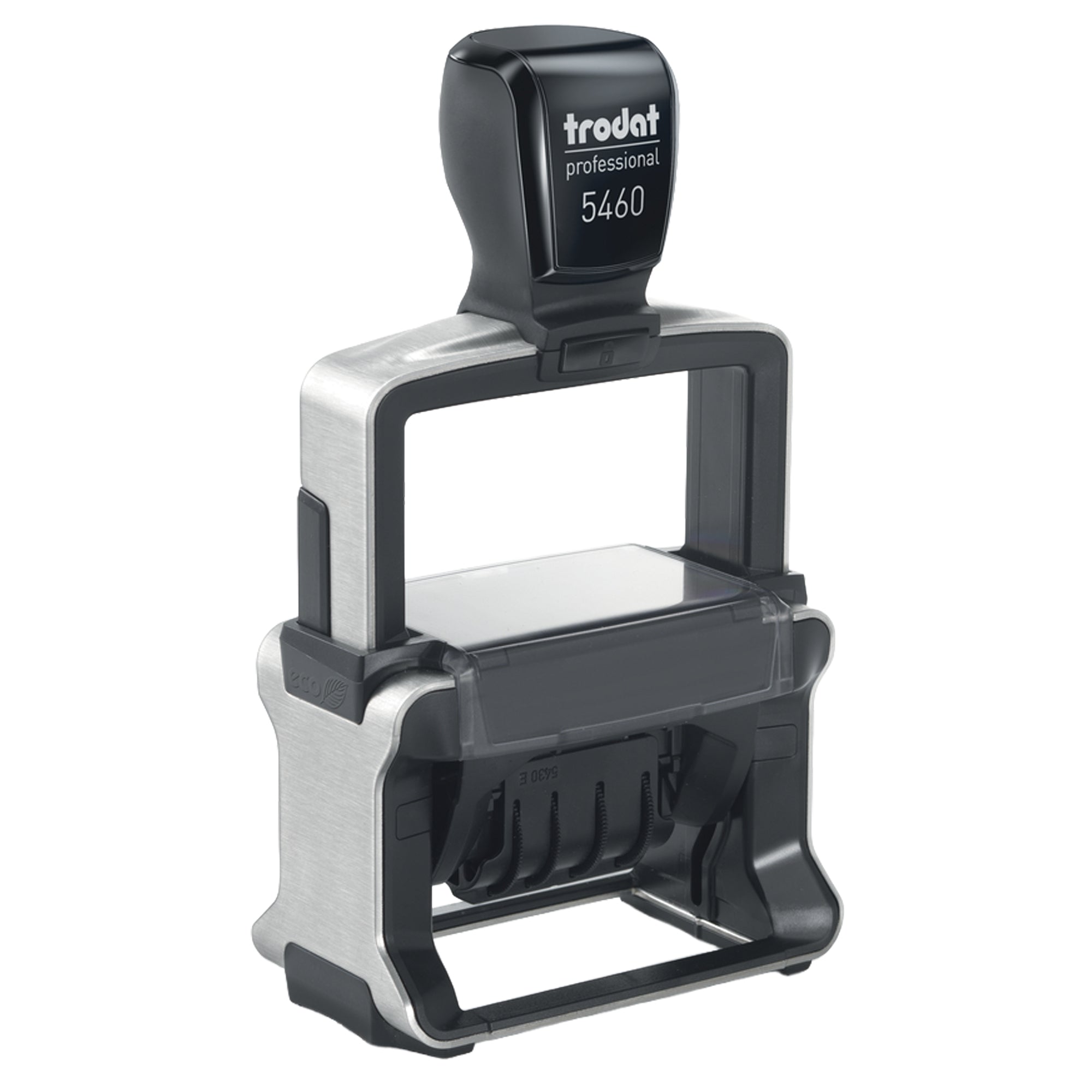 Timbro Professional 4.0 5460 Datario - 5,6 x 3,3 cm - 4 mm - personalizzabile - autoinchiostrante - cartuccia non inclusa - Trodat - image 1