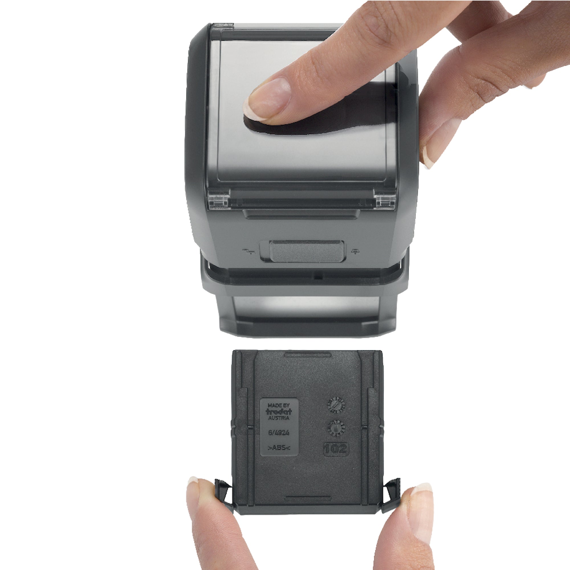 Timbro quadrato 4924 - personalizzabile - 40 x 40 mm - 10 righe - autoinchiostrante - Trodat - image 2