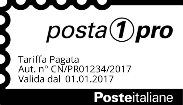 Timbro Posta 1 Pro