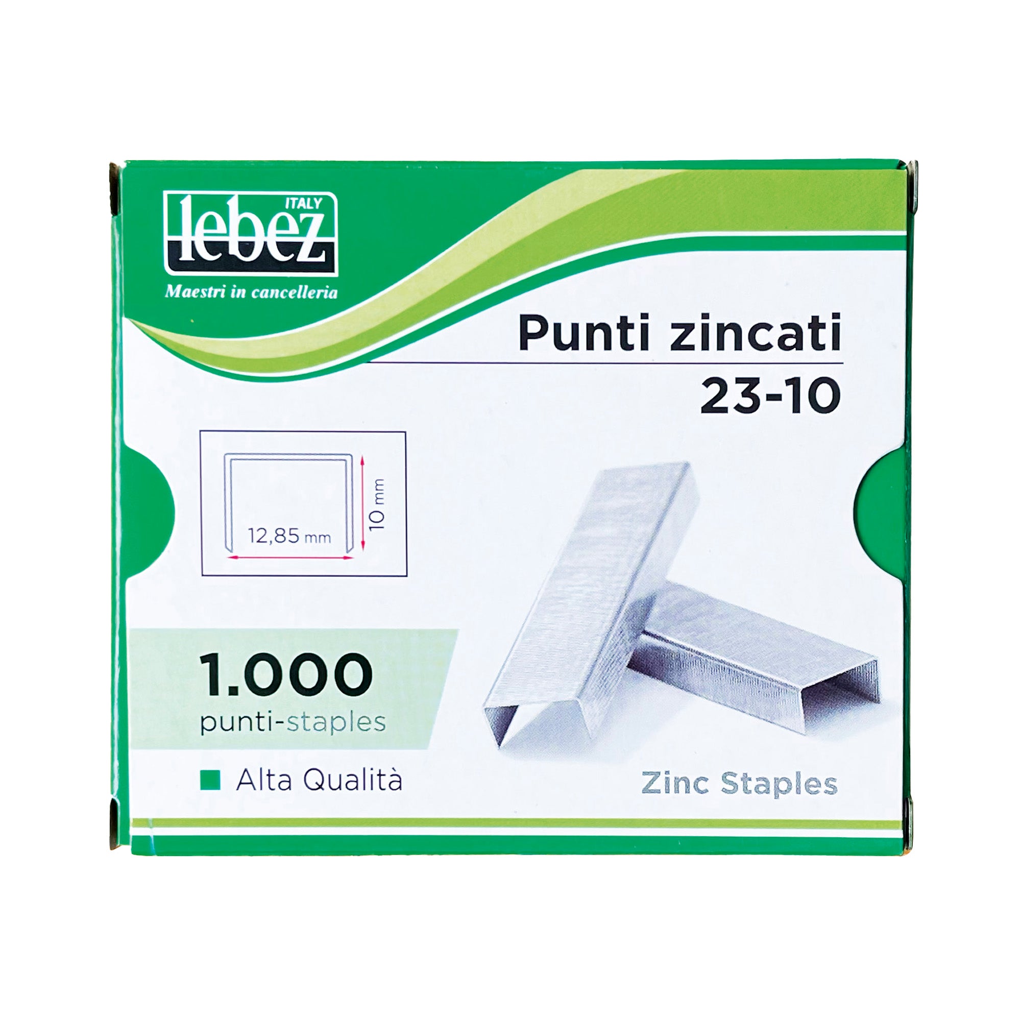 Punti KH - 23/10 - alti spessori - acciaio zincato - metallo - Lebez - conf. 1000 pezzi - image 1