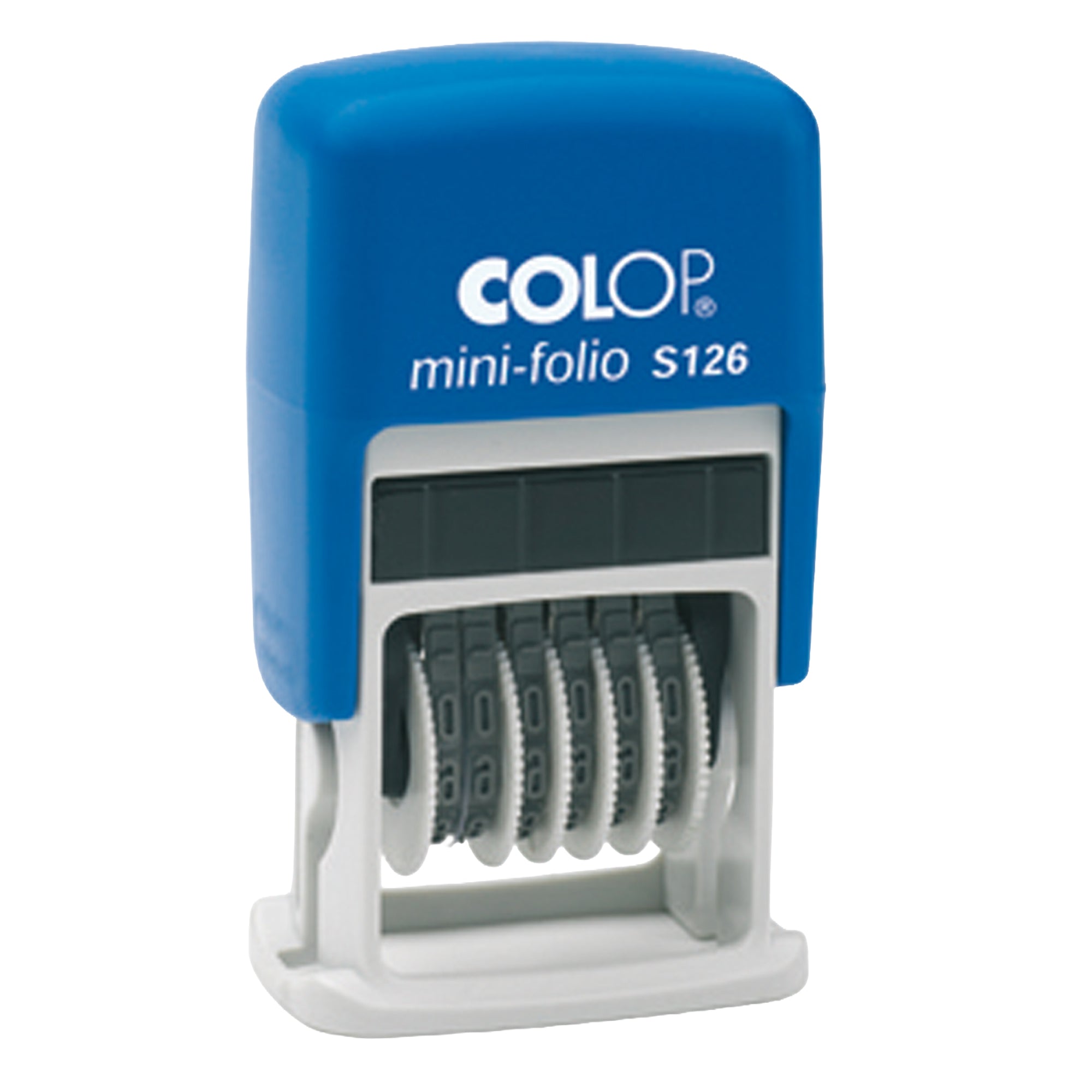 Timbro Mini Folio S126 Numeratore - 6 colonne 3,8 mm - autoinchiostrante - Colop - image 1
