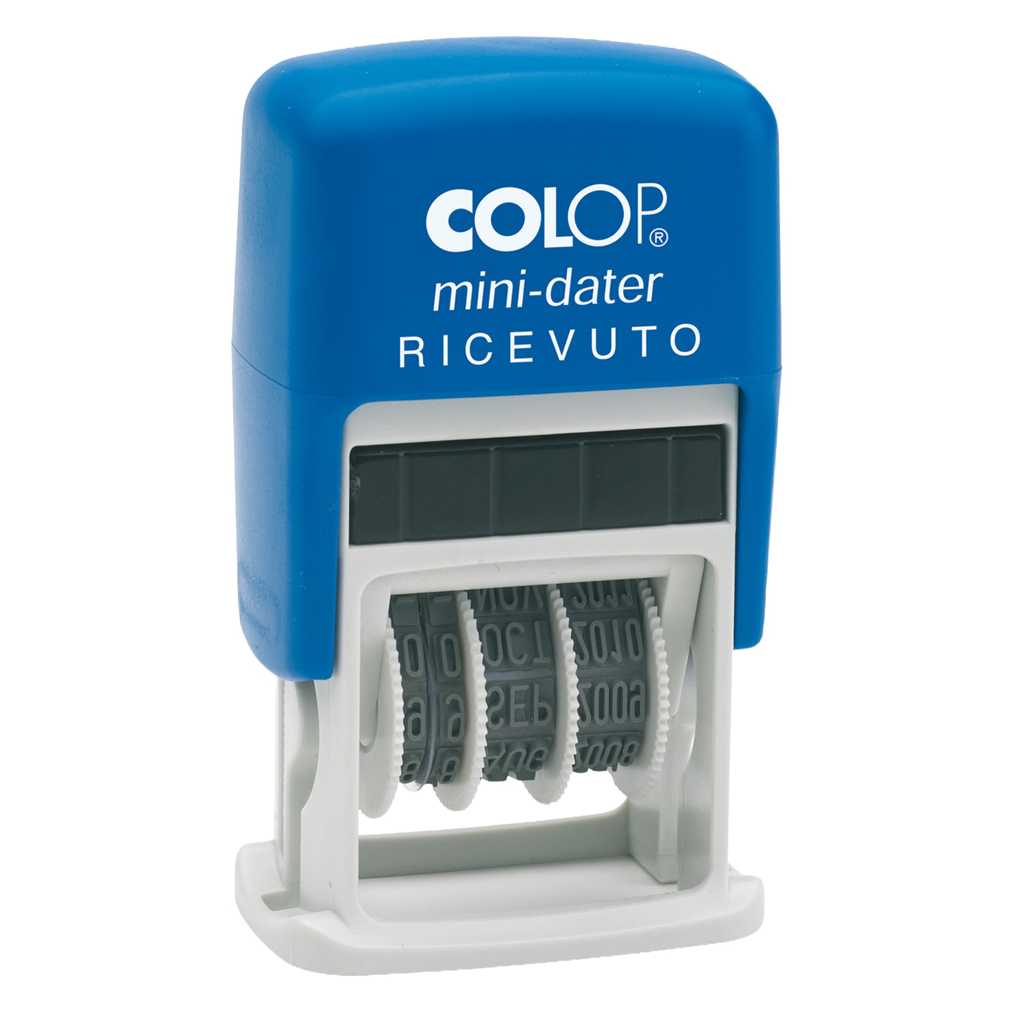 Timbro Mini Dater S160/L2 Datario + RICEVUTO - 4 mm - autoinchiostrante - Colop - image 1