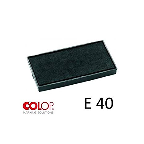 Tampone Inchiostrato Per Timbro Colop E/40 - Ricambio Originale Nero - Foto 4