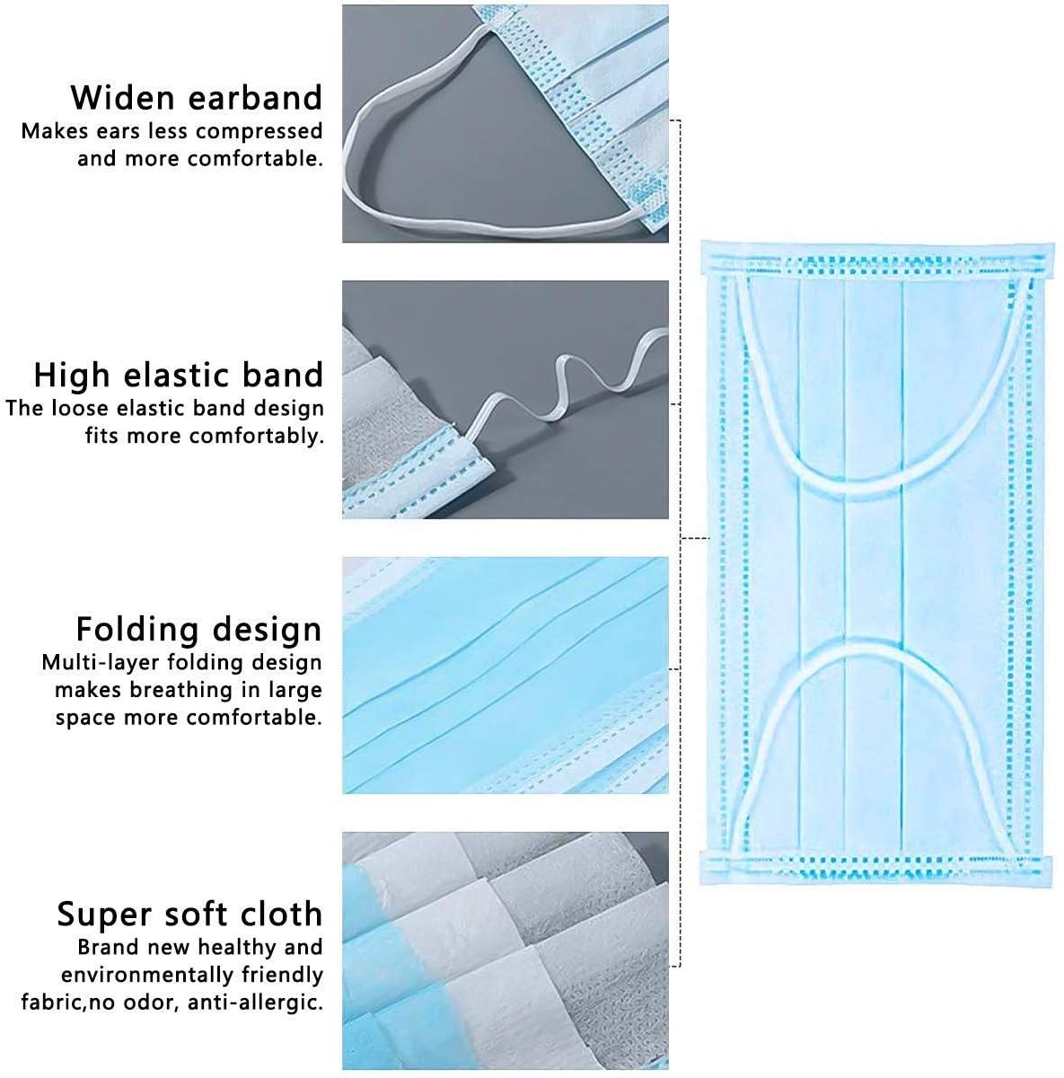 Caratteristiche mascherina chirurgica a 3 veli