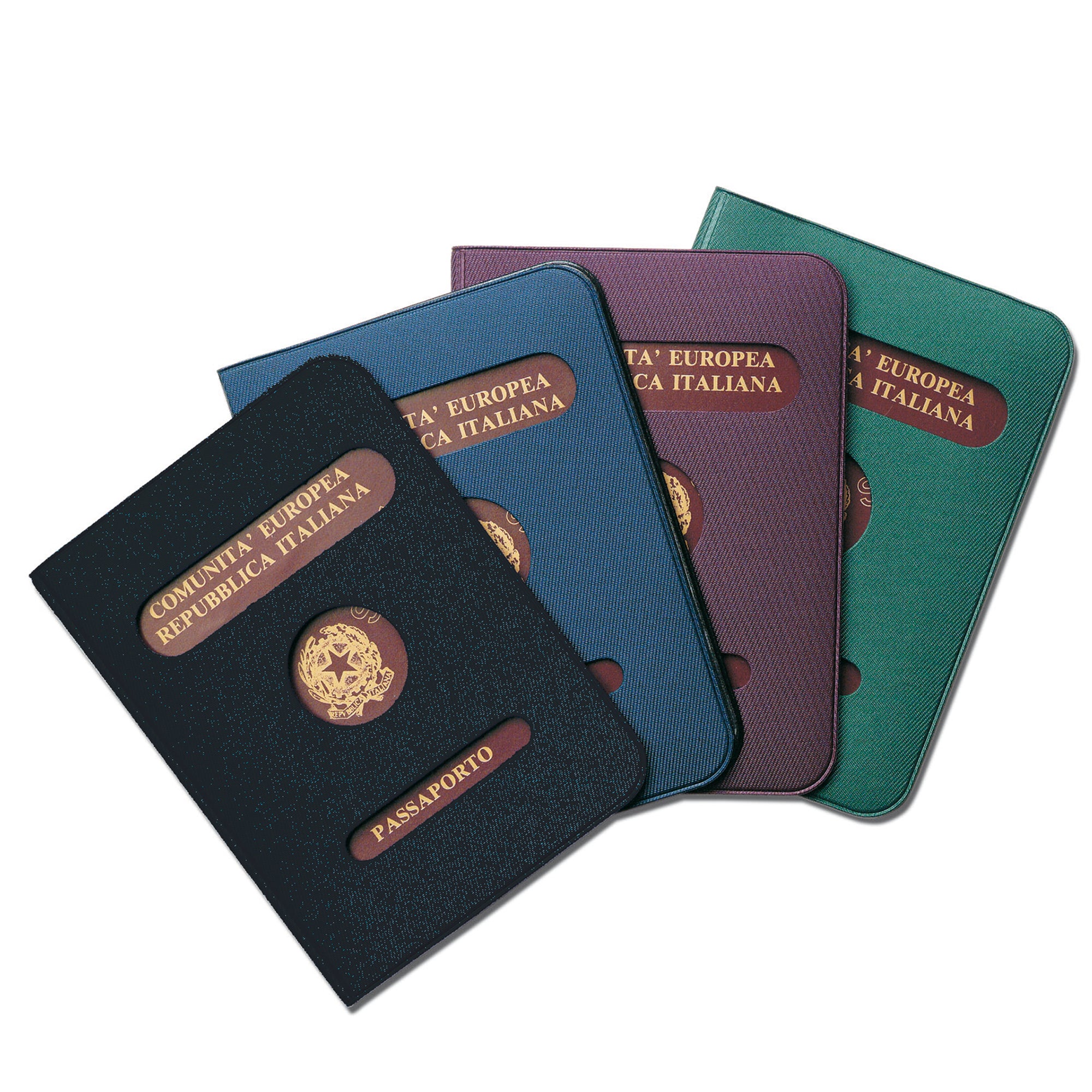 Porta passaporto - colori assortiti - Alplast - conf. 24 pezzi - image 1