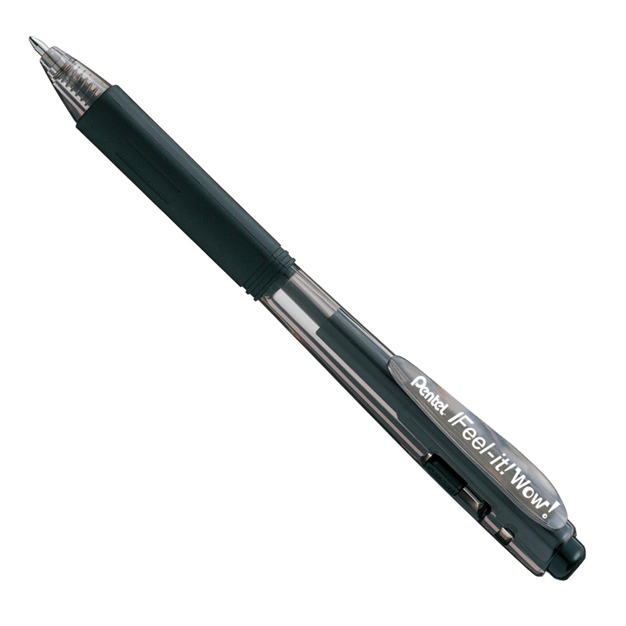 Penna a sfera a scatto Feel It Wow! - punta 1,0 mm - nero - Pentel - image 1