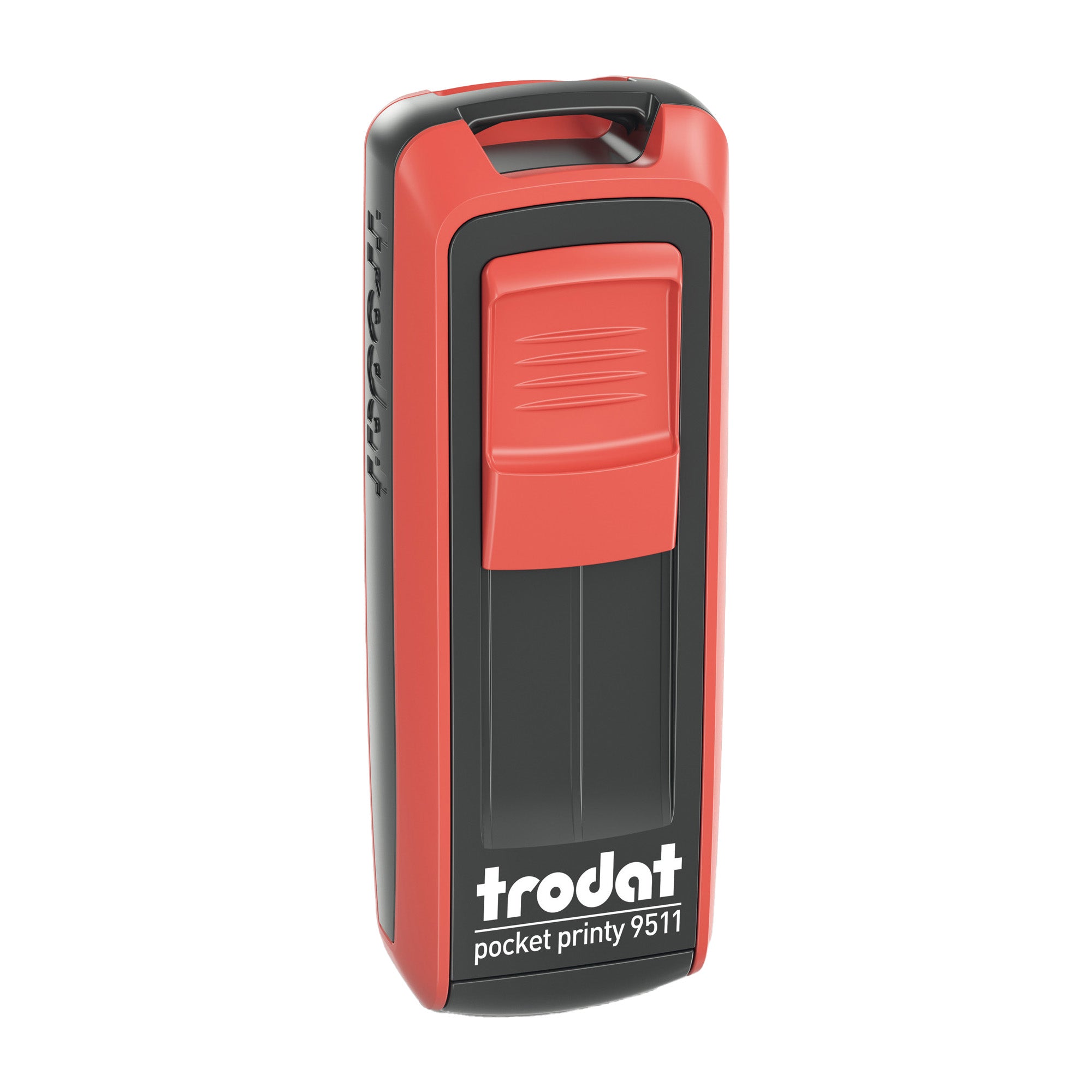 Timbro tascabile Pocket Printy 9512 - personalizzabile - 47 x 18 mm - 5 righe - autoinchiostrante - Trodat - image 1