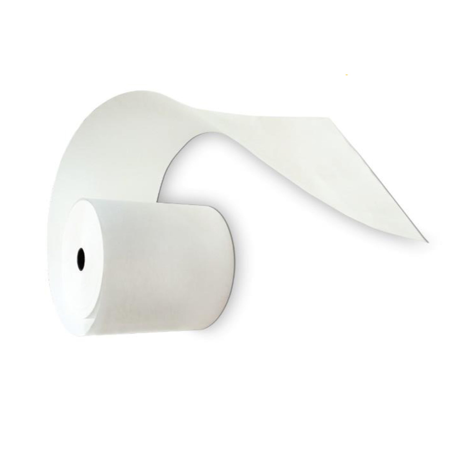 Rotolo per registratore di cassa - 57 mm x 30 m - 55 gr - diametro esterno 50 mm - anima 12 mm - carta termica BPA free - Rotolificio Pugliese - blister 10 pezzi - image 1