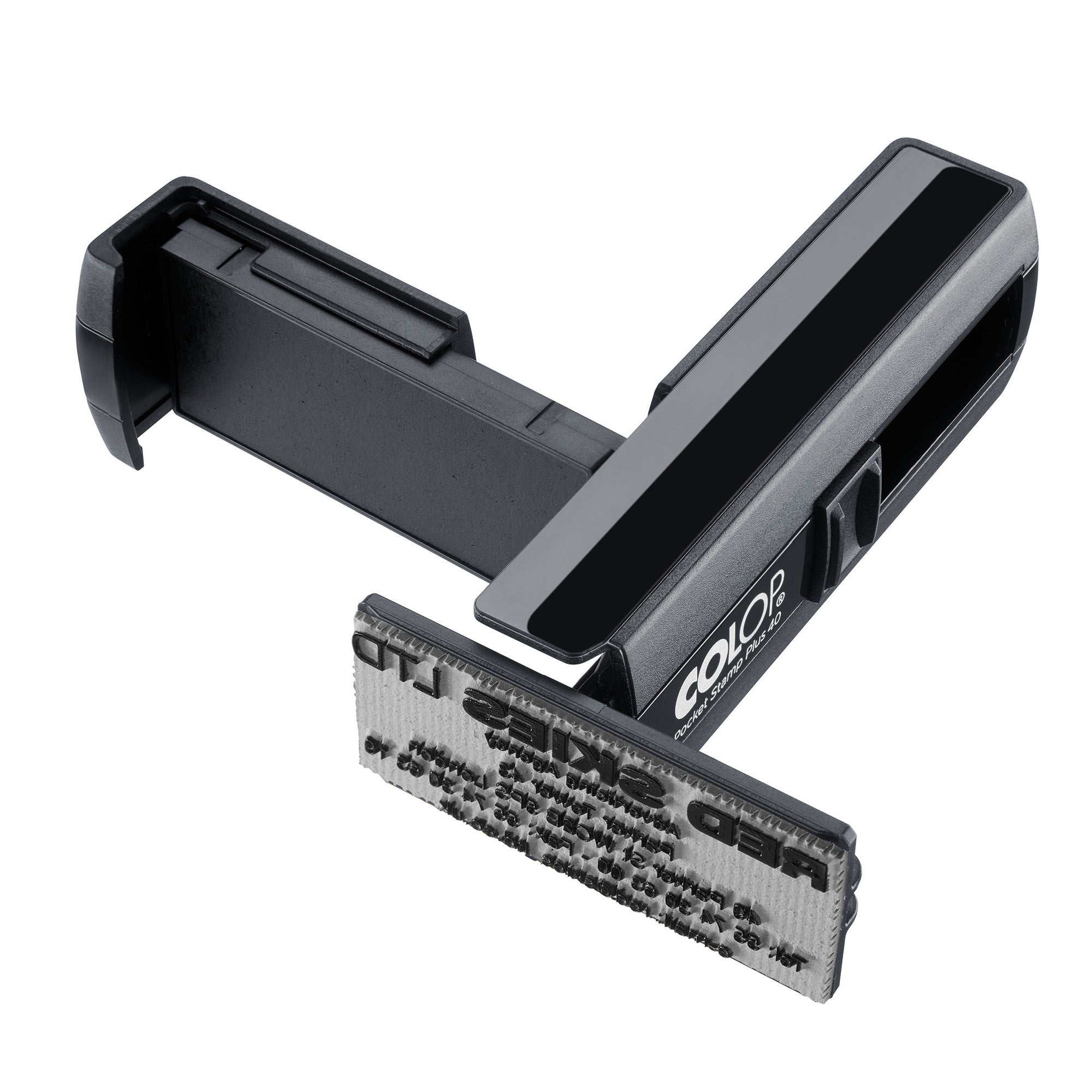 Timbro Pocket Stamp Plus 40 - 23 x 59 mm - 6 righe - autoinchiostrante - nero - Colop - image 2