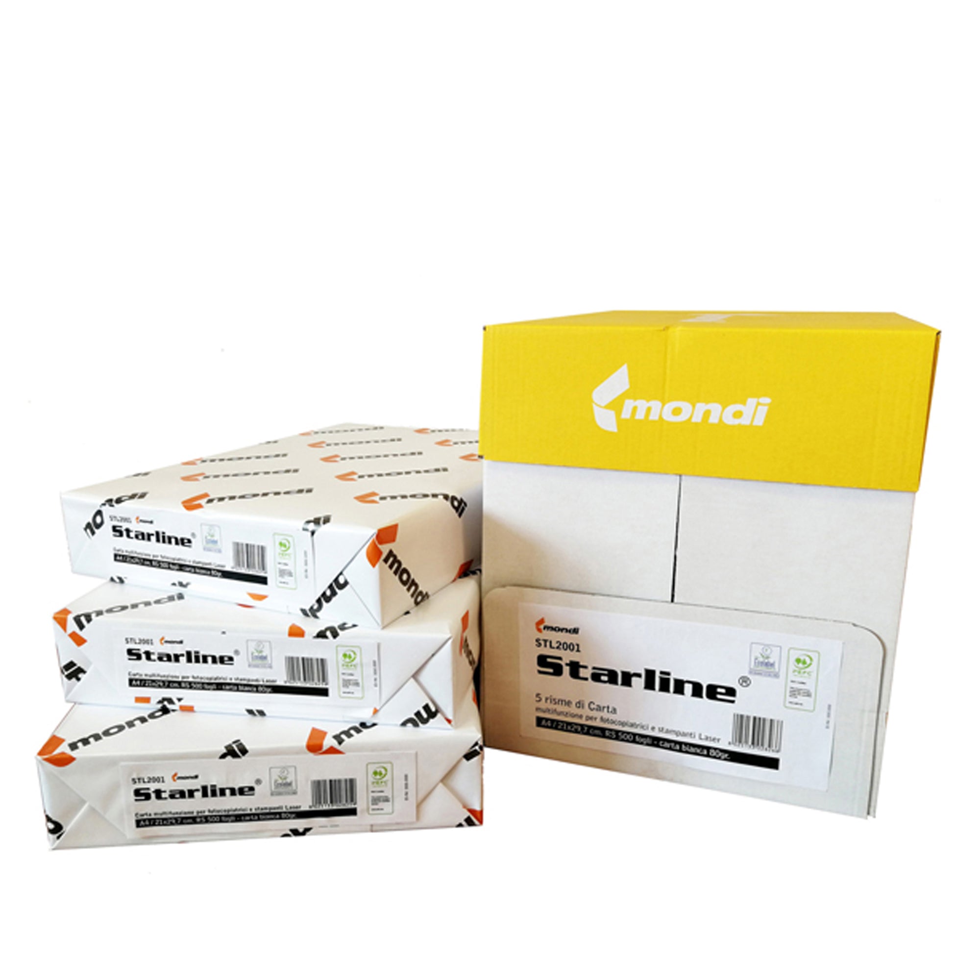 Carta fotocopie - A4 - 80 gr - bianco - Starline - conf. 500 fogli - image 1