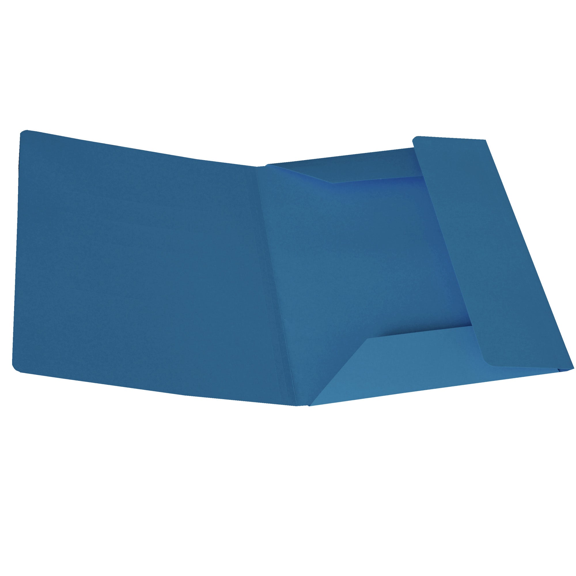 Cartellina 3 lembi - 200 gr - 25 x 34,5 cm - cartoncino bristol - blu - Starline - conf. 25 pezzi - image 1