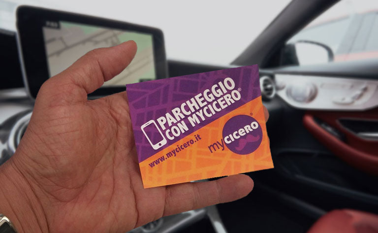 Sticker "myCicero" (per interno vetro)