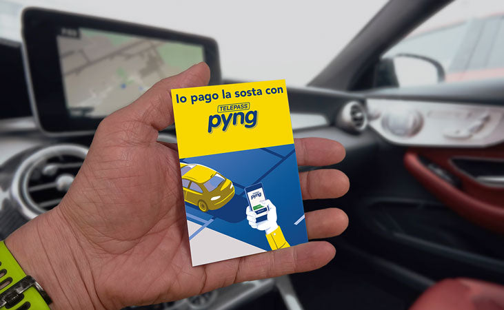 Adesivo "Telepass Pyng"