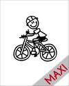Bambino in bicicletta