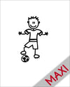 Bambino calciatore